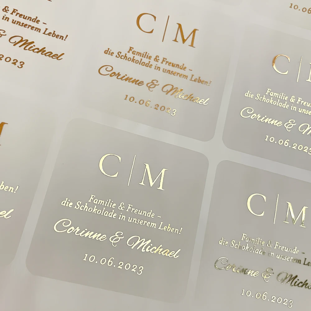 100 folhas de adesivos persona - Personalised Candle Label avaliação e preço