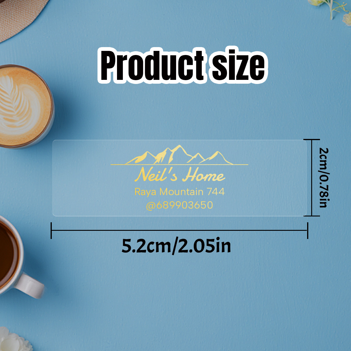 30-240 peças de adesivos perso - Personalised Candle Label avaliação e preço